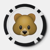 Lion - Emoji Pokerchips (Achterkant)