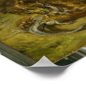 Lion en alligator, 1863 poster (Hoek)