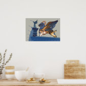 Lion en Angels Poster (Keuken)