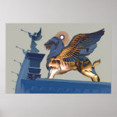 Lion en Angels Poster (Voorkant)