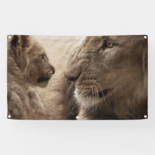 LION EN CUB Banner