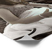 Lion en Girl Poster (Hoek)