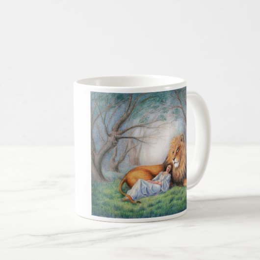 Lion en ik koffiemok (Voorkant rechts)