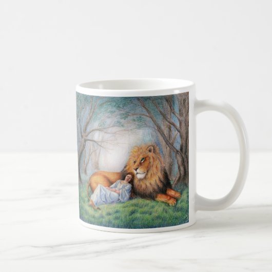 Lion en ik koffiemok (Rechts)