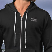 Lion en Lamb aanpasbaar zwart Hoodie