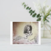 Lion en Lamb Briefkaart (Staand voorkant)