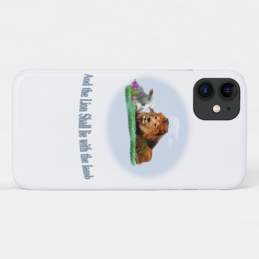 Lion en Lamb Case-Mate iPhone Case (Achterkant (horizontaal))