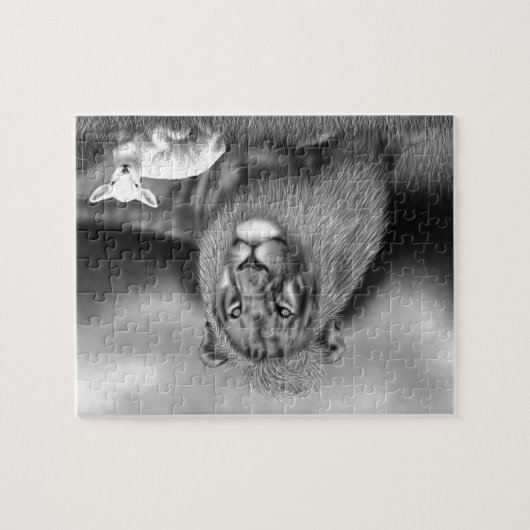 Lion en Lamb Legpuzzel (Horizontaal)