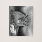 Lion en Lamb Legpuzzel (Verticaal)