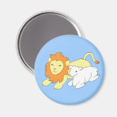 Lion en Lamb Magneet (Voorkant / Achterkant)