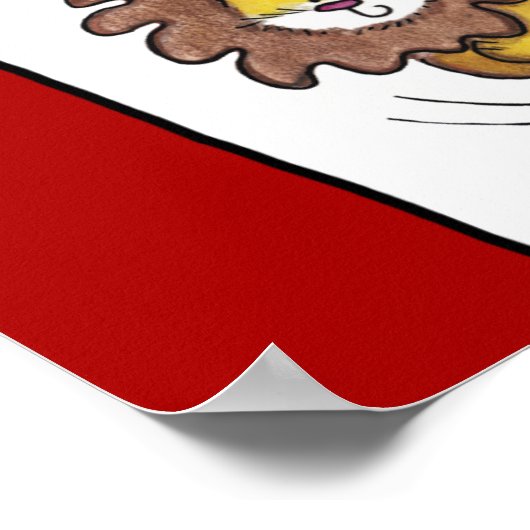 Lion en Lamb-Play Angels Poster (Hoek)