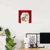 Lion en Lamb-Play Angels Poster (Thuiskantoor)