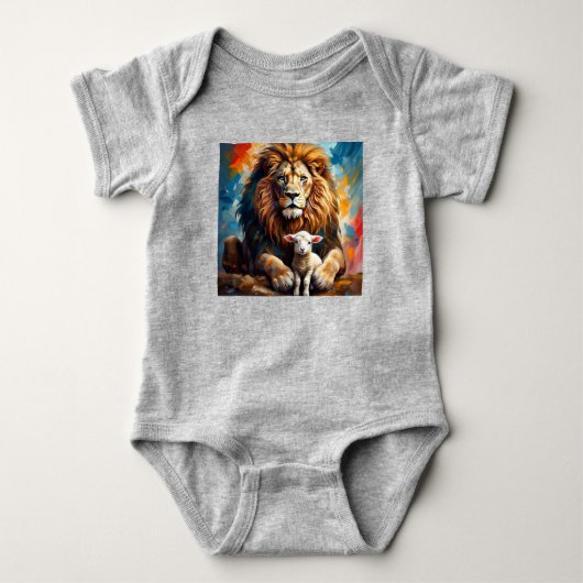 Lion en Lamb Romper (Voorkant)