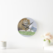 Lion en Lamb Ronde Klok (Huis)