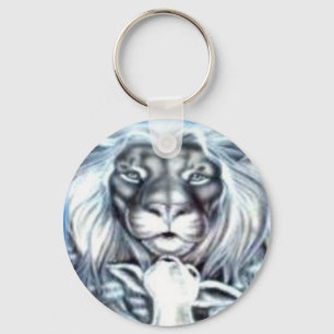 Lion en Lamb Sleutelhanger