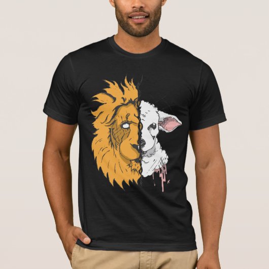 Lion en Lamb T-shirt (Voorkant)