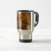 Lion en Lamb Travel Mug Reisbeker (Voorkant rechts)
