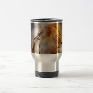 Lion en Lamb Travel Mug Reisbeker