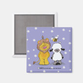 Lion en Lamb True Friends Magneet (Voorkant / Achterkant)