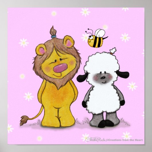 Lion en Lamb True Friends Poster (Voorkant)