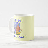 Lion en Lamb vangen vallende sterren Koffiemok (Voorkant links)