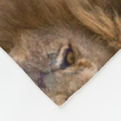 Lion Energy Shaman Mandala Fleece Deken (Hoek)