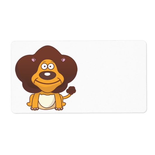 Lion Etiket (Voorkant)