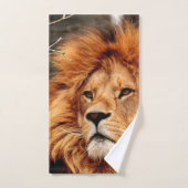 Lion Face Bathroom Towel set Bad Handdoek (Handdoek)