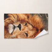 Lion Face Bathroom Towel set Bad Handdoek (Handdoek)