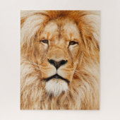 Lion Face Jigzaag Puzzle Legpuzzel (Verticaal)