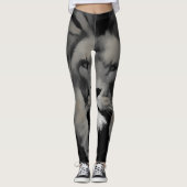 Lion Face Leggings (Voorkant)