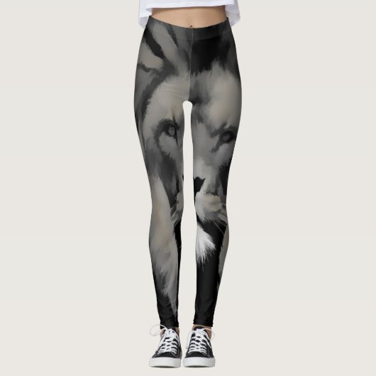 Lion Face Leggings (Voorkant)
