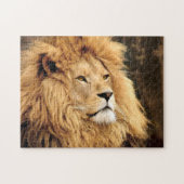 Lion Face Legpuzzel (Horizontaal)