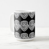 Lion Face Mug Koffiemok (Voorkant links)