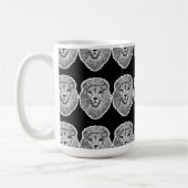  Lion Face Mug Koffiemok (Links)