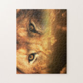 Lion Face - Sunset Art - Legpuzzel (Verticaal)