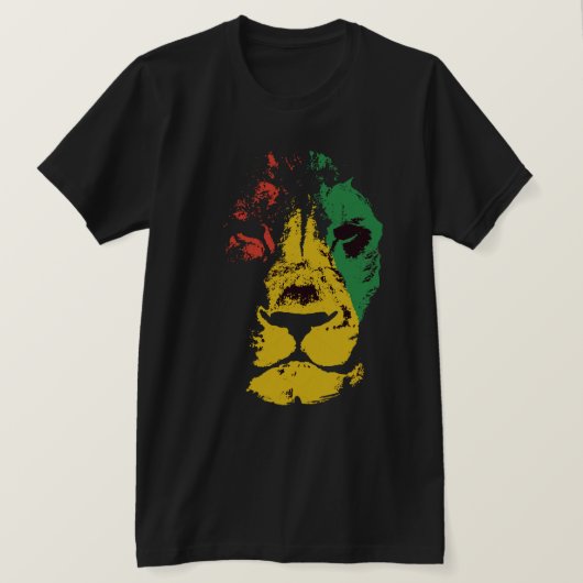 Lion Face T-Shirt (Design voorkant)