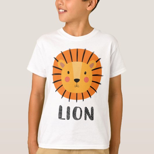 LION FACE T-SHIRT (Voorkant)