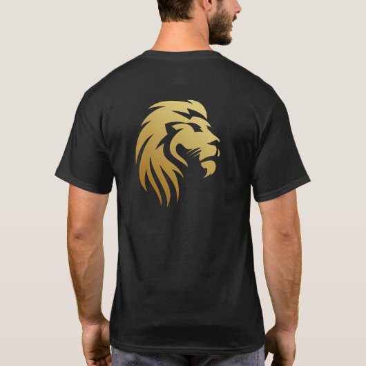 Lion Face Tshirt (Achterkant)