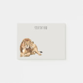 Lion Familie Gepersonaliseerde Post Het merkt op Post-it® Notes (Voorkant)