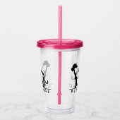 Lion Family Acryl Drinkbeker (Rechts)