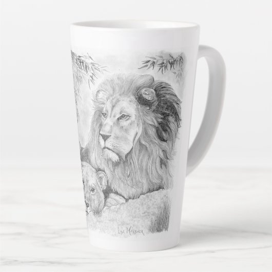 Lion Family Latte-Mok Latte Mok (Rechterhoek)