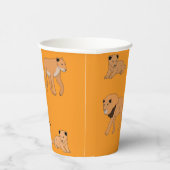 Lion Family Papieren Bekers (Rechts)
