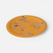 Lion Family Papieren Bordje (Gekanteld)