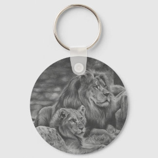 Lion family sleutelhanger