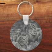 Lion family sleutelhanger (Voorkant)