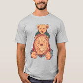 Lion Father en Son T-shirt (Voorkant)