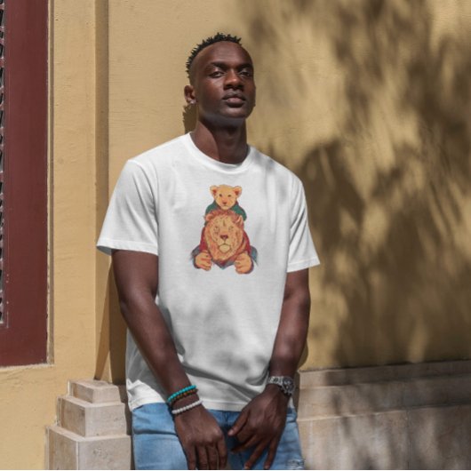 Lion Father en Son T-shirt