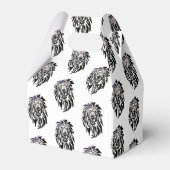 Lion - Favor box Bedankdoosjes (Achterkant)