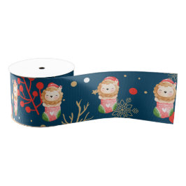 Lion-Feestdagen aanpassen Grosgrain Lint